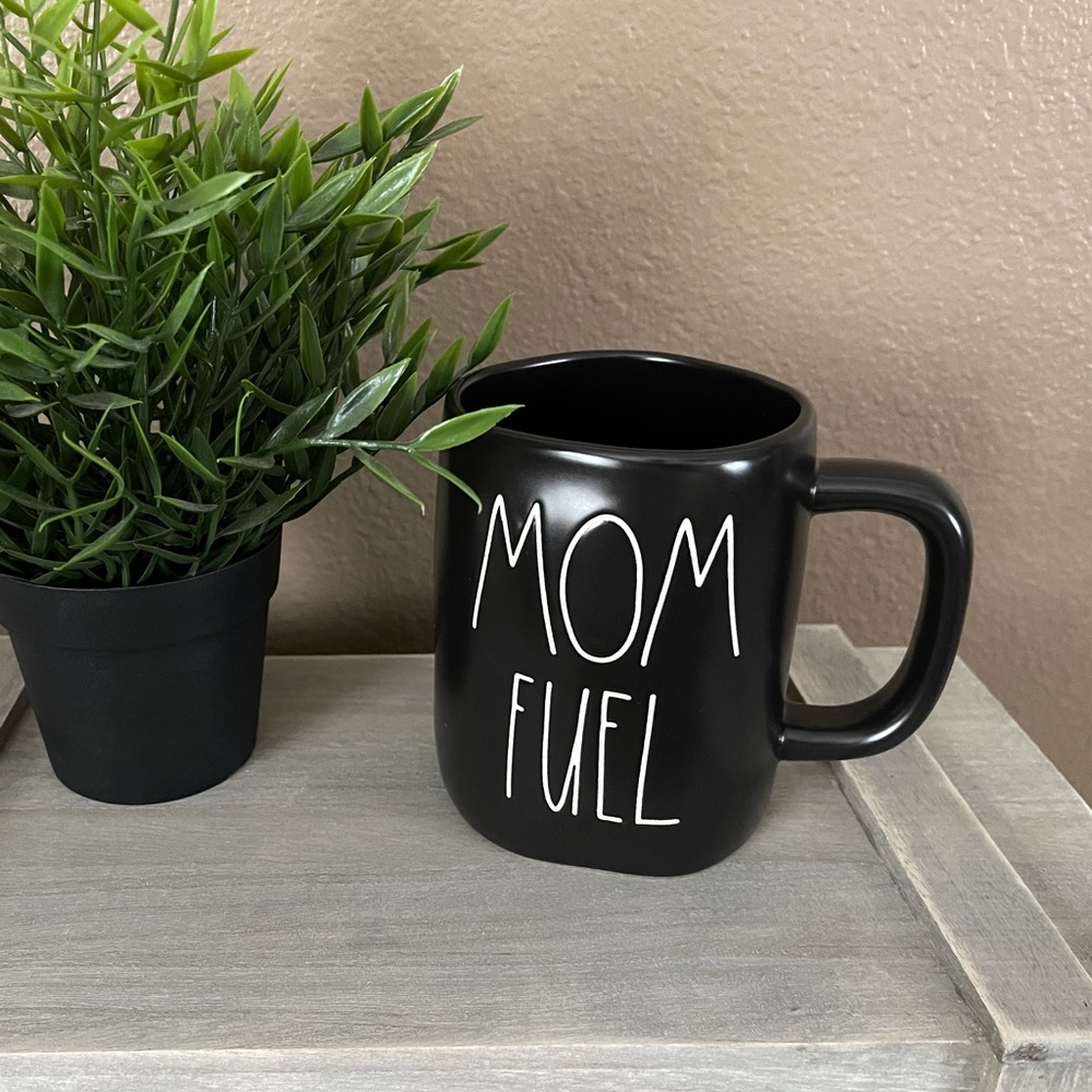 COPY - Rae Dunn Black Mug Mom Fuel